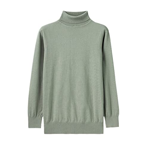 Pull col montant homme vert XL parfait pour les journées fraîches