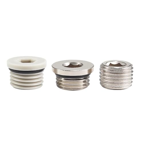 Bouchon hexagonal laiton 1/4 pour circuit pneumatique - 2