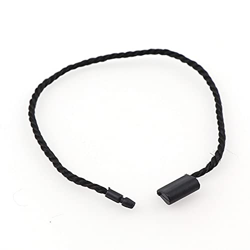 Image of Little Blooms Nylon Hang Tag String for Garments [Pack of 1000 Pieces] Length 18cm (Black), 1000 Labels