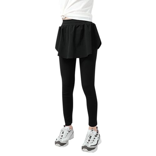 Girl Size 14 Clothes Kids Flowy Skorts Tight Yoga Pants 2 in 1 Running Tennis Skirt Pants Cute Baby Girl Pants