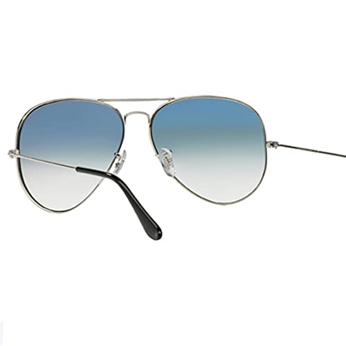 Image of Louis Kouros Armstoner Aviator Classic Trendy 3026 sunglasses | Mirror Lens | 400 UV Protected | For Men's Women's | Medium | 62mm Lens Width