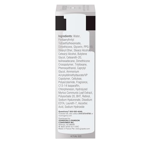 Neutrogena Retinol Face Moisturizer Cream,Rapid Wrinkle Repair,Anti-Wrinkle Night Moisturizer,Anti-Wrinkle Face&Neck Cream_Moisturizer with Hyaluronic Acid&Retinol,Paraben-Free,1 fl. oz (Pack of 12) - image 8