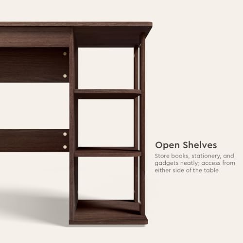 Image of Interio by Godrej EWA Study Table with Vurv Chair Set, Royal Blue and Brown, 1- Year Warranty, Knock Down - Assembly Required