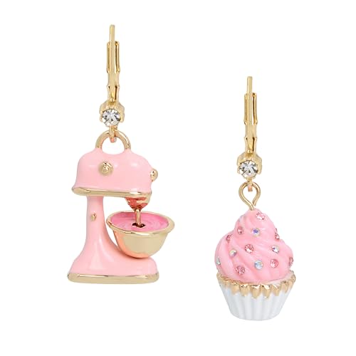 Betsey Johnson Womens Sweetheart Earrings - Main Image