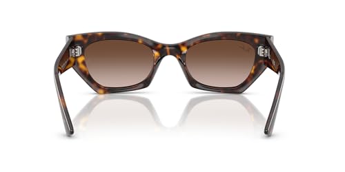 Ray-Ban RB4430 Zena Sunglasses, Havana/Gradient Brown, 49 mm - image 4