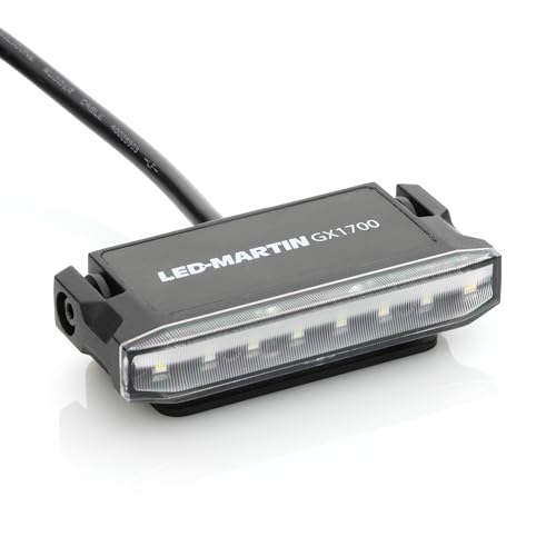 LED-MARTIN GX1700 – reflektor cofania – 1700 lm – wyjątkowo płaski – 12 V/24 V – ECE-R148 – test typu – dopuszczony w 100% (kabel 350 mm z obudową trzpienia DEUTSCH-DT, 2)