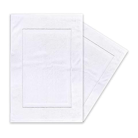 Milosc Pack of 2 Cotton Bath Mats Cover