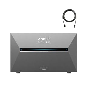Anker SOLIX Solarbank 3 E2700 Pro, 4 MPPTs (3600W), bis zu 16kWh Kapazität, 1200W bidirektional, Anker Intelligence, verschwendungsfrei mit Zähler, Plug&Play (ohne Verlängerungskabel für Solarpanels)