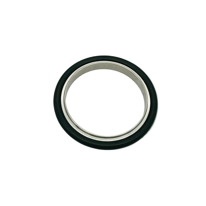 10pcs KF25 Vacuum Aluminum Bracket + Fluorine Rubber O-Ring Quick-fit Fluorine Rubber for KF Vacuum Equipments