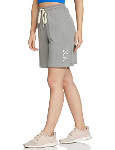 Image of YOI Women's Boyfriend Shorts (2022YOISS14 Grey Medium)