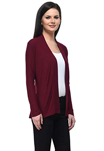 Image of Frenchtrendz Womens's Viscose Crepe Shrug(Size: XS-4XL)