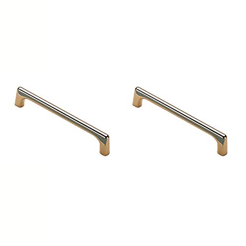 BOZONLI Golden Cupboard Handles - Kitchen Door Handles & Drawer T Bar Pulls (128mm, 2 Pack)