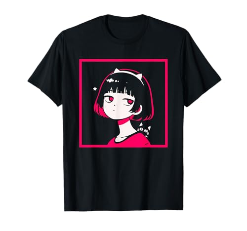Yume Kawaii Anime Manga Chibi Neko Girl Pastel Goth Japan Camiseta