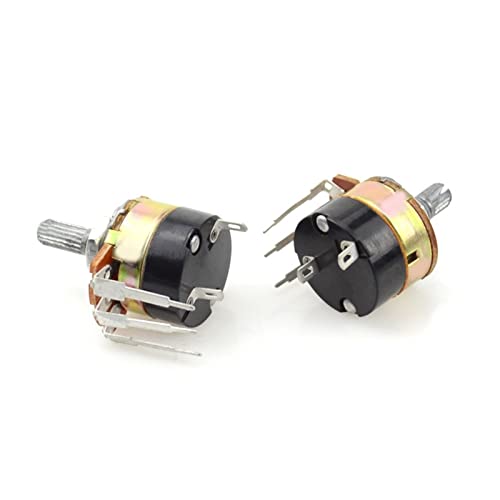 Potentiomètre de commutation B10K compact avec axe rotatif haute précision