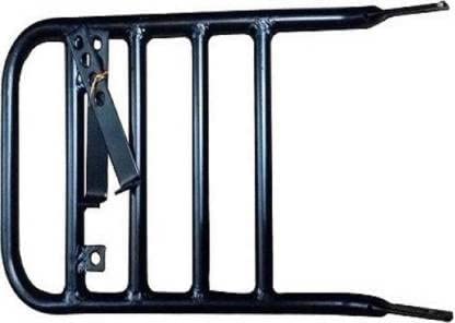 Samarth Deals Universal Bikes Back Luggage Carrier Black for - Royal Classic 350 /500cc-image-21