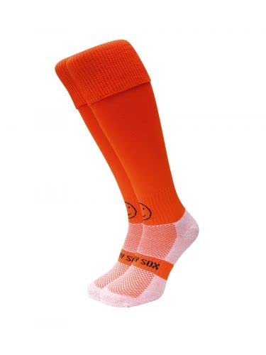 WackySoxBright Orange Knee Length Sport Socks