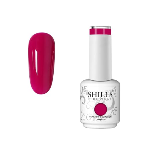 Image of SHILLS PROFESSIONAL UV /LED Soak Off Gel Polish Color Shade 82, Matte Finish, 15ml