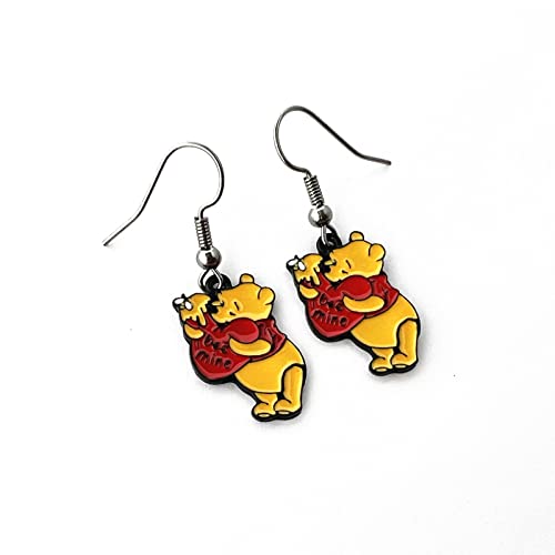 Cartoon Earrings Metal Earrings Women and Men4