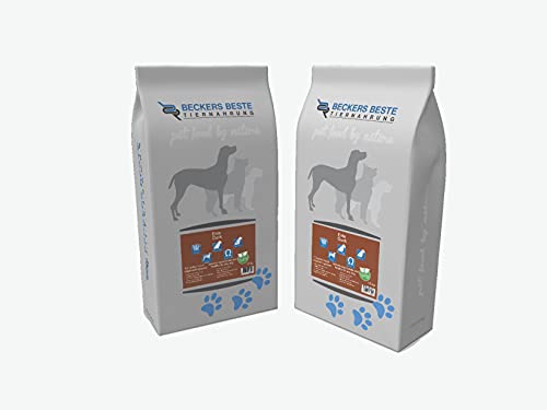 Beckers Beste - Trockenfutter Hund mit Ente mit Süßkartoffel und Orange 6kg - glutenfrei ohne Getreide - Junghund, Adult & Senior - Hundefutter große und kleine Hunde-Rassen