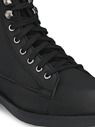 Image of Delize Men's Black /Brown Derby Boots