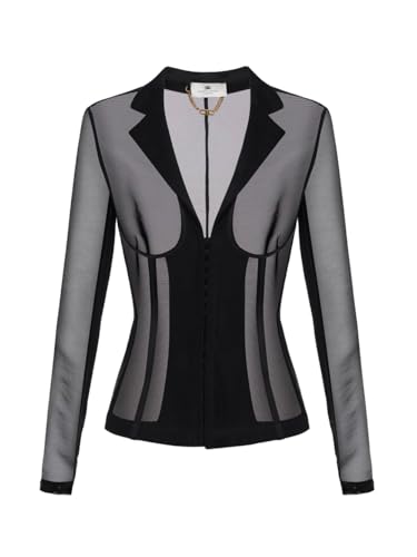  Elisabetta Franchi Giacca bustier in tulle GI134 110 42