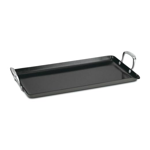 Cuisinart GG45-25 GreenGourmet Hard-Anodized Nonstick 10-Inch by 18-Inch Double-Burner Griddle