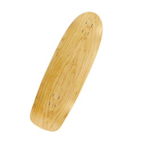 KTUXZCI Tabla de Skate de Repuesto con Doble Cola, Divertida para niños. Tabla de Skate en para Blanco, Arte, Manualidades e Ideas únicas. En para Blanco