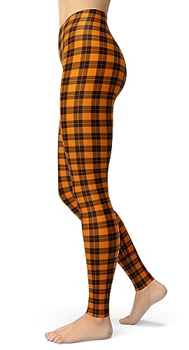 Image of sissycos Women's 80s Leggings Neon Artistic Splash Printed Buttery Soft Stretchy Pants