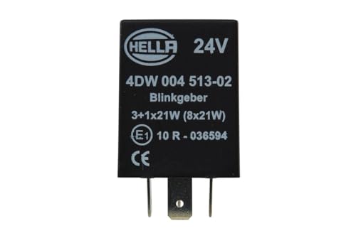 Centrale clignotante HELLA 24V électronique à insertion rapide 4 pôles - 2