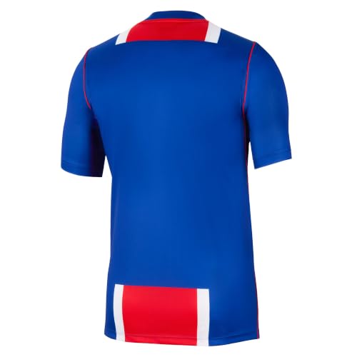 Nike PSG Dri-FIT Short-Sleeve Stadium Home Jersey pour Homme Old Royal/White/Univ M – vue 3