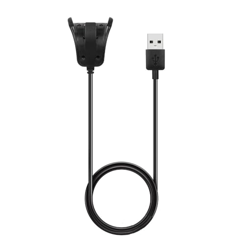 Feysentoe Cargador USB Compatible con TomTom Spark 3 con TomTom Runner 2 con TomTom Runner 3 Cable de Carga USB Repuesto Cargador Compatible Reloj Inteligente Base de Carga 1M.