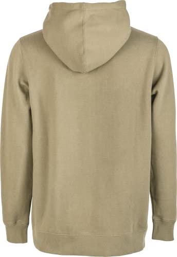 Fly Racing 354-0194L Fly Corporate Zip Up Hoodie Tan/Black Lg2