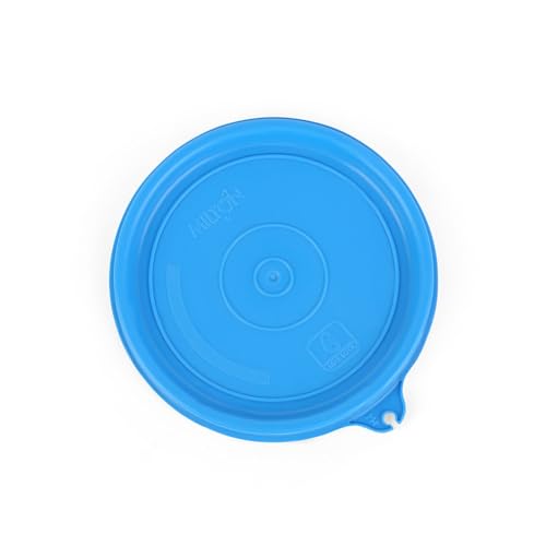 Image of Spare SM Tiffin Lid Compatible with Milton Stack Pack Stainless Steel Tiffin | Fits 200ml, 350ml & 500ml Containers | Leak-Proof Replacement Lid | BPA-Free | Cyan (Only Lid)