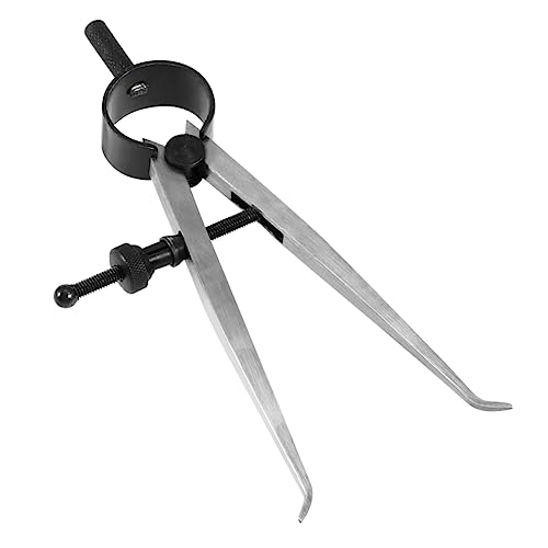 JECOMPRIS Molla Per Misurazioni Precise Strumento Inossidabile Con Meccanismo Di Regolazione Rapida Utile Per Falegnameria e Misurazioni Di Precisione