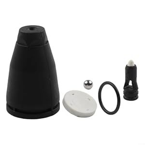 Turbo Rotating Nozzle Head Replacement Kit, Compatible with for Karcher K2 K3 K4 K5 Series Pressure Washer, Professional Blaster Spray Nozzle with Brass Connector for Deep Cleaning