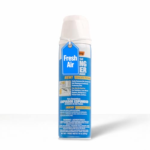 AZAMORA DISCOUNT DISTRO Foam Coil Cleaner, Air Conditioner Coil Foaming Cleaner, Heavy Deauty Detergent, Low VOC Formula, 1.18 Pound (Pack of 1), 19 Ounce