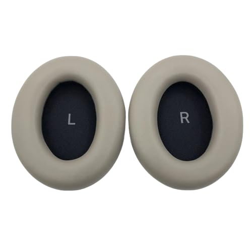 JINQIGG Almohadillas de repuesto ergonómicas de espuma compacta, almohadillas de reducción de ruido para auriculares, almohadillas de espuma viscoelástica de alta calidad
