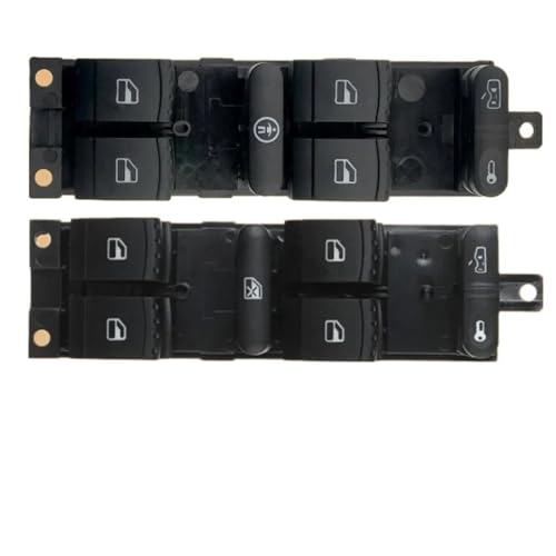 Commande lève-vitre conducteur 9 broches 1J4959857 pour commande fluide - 4