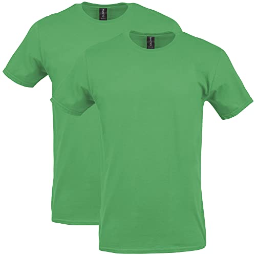 Gildan Men's Fitted Cotton T-Shirt, 2-Pack Shirt