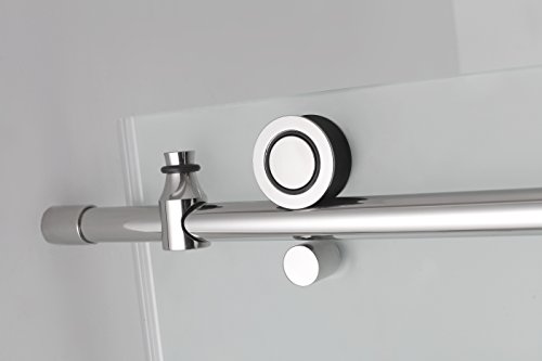 Aston SEN984FRUW.UC-CH-643880 Coraline XL Shower Enclosure, Polished Chrome, Ultra-Bright Frosted