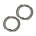 SIKUAI Shoe Brake Ring Pad For Bridgeport Milling Machine Part Aluminum CNC Tool 2pcs Iron Grey