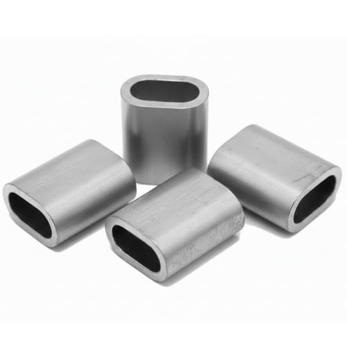 Image of Ferrule Lock for Gym Machine Cable & Wire Rope (Pack of 4)