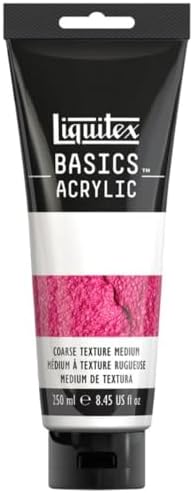 LIQUITEX 1041016 Basics Coarse Texture, 250ml Volume, Pack of 3, transparent