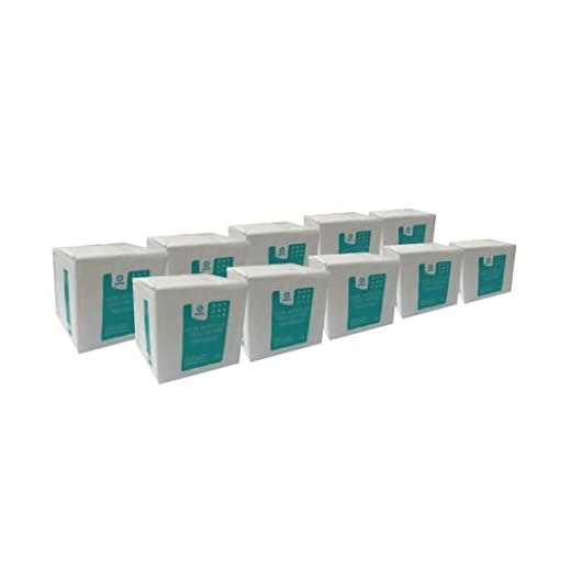 Indas Gasas Compresas Apósitos de Tejido sin Tejer, 4 capas, No estériles 10x10cm (Pack 10x100UN)