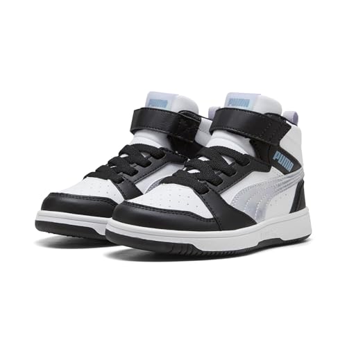 Basket PUMA Rebound V6 Mid Space Belle pointure 21 pour éviter les lacets défaits au quotidien