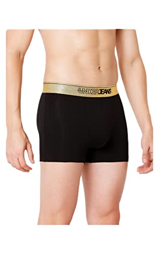 Image of Underjeans Men's Cotton Blend Trunks (Pack of 2) (UJNPTS042E2)