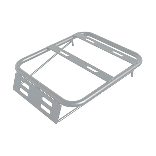 Porte-bagages arrière moto robuste pour sécuriser votre valise et coffre