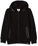  Garcia Kids Jungen H93667 Sweatjacke, Schwarz (Off Black 1755), 140 (Herstellergröße: 140/146)