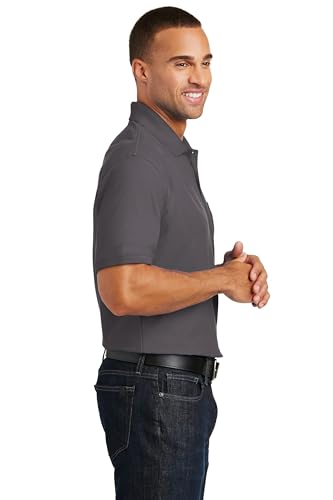Camiseta polo clásica Port Authority Core de piqué con bolsillo miniatura 2