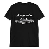 1960 Chevy Impala Convertible Antique Collector Car American Classic Cars Short-Sleeve Unisex T-Shirt Black